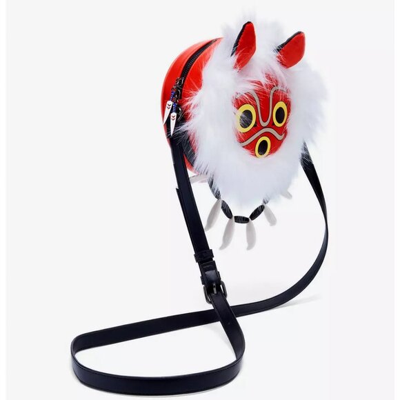 Our Universe Studio Ghibli Princess Mononoke San's Mask Figural Crossbody Bag - - Picture 2 of 4